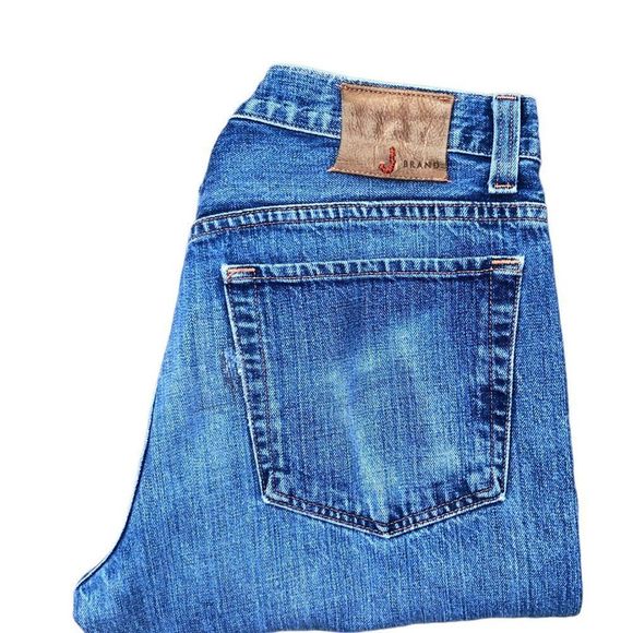 VINTAGE J Brand Jeans Size 33 MALLOY Blue - Picture 1 of 10
